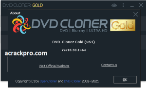 DVD Cloner Gold 2022 Crack Full License Key Free Download